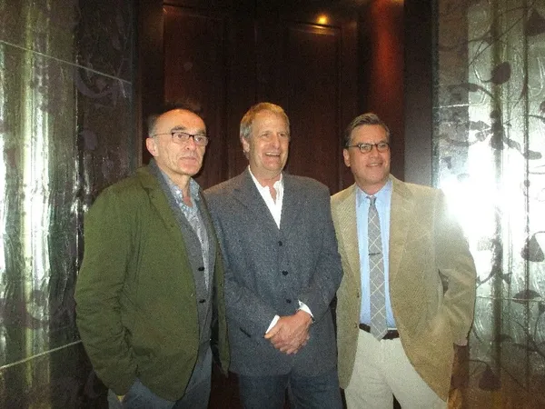 Danny Boyle, Jeff Daniels and Aaron Sorkin